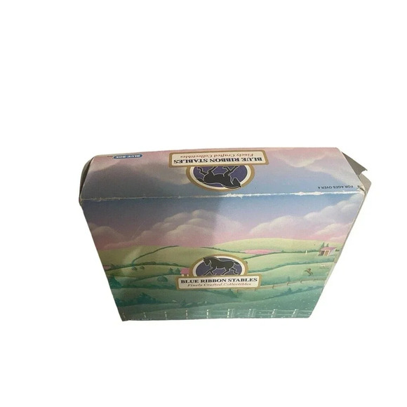 Vintage Blue Ribbon Stables  Horse Blue Box #37632 ULTRA RARE - Picture 7 of 16